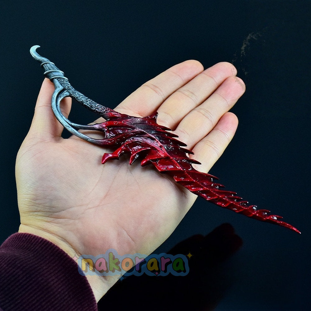 Nakorara　エルデンリング レドゥビア　ミニチュア　22cm　98g　ダイキャスト製　武器レプリカ　モデル　萌えグッズ