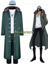 Nakorara ONE PIECE クザン  ワンピース 青キジ コスプレ衣装  黒ひげ海賊団10番船船長 海賊王 コスチューム Naz30