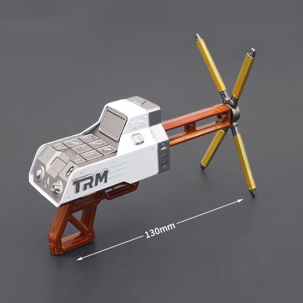 Nakorara　エーペックスレジェンズ ミニチュア　ミニ武器　APEX LEGENDS 萌えグッズ　ロボット 13cm Apex 武器モデル 　合金製　3d　ダイキャスト製　装備品　アクセサリー　武器ファン向け　おもちゃ　レプリカ