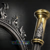 Nakorara　エルデンリング 蝕のショーテル ミニチュア　18㎝　91g　ダイキャスト製　曲剣　武器レプリカ　モデル　アクセサリー　萌えグッズ