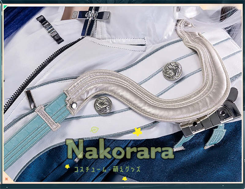 Nakorara　アークナイツ 　易くん　コスプレ衣装　角付き　costume　イベント　角付き　ウィッグ+武器追加可能　  大陸版