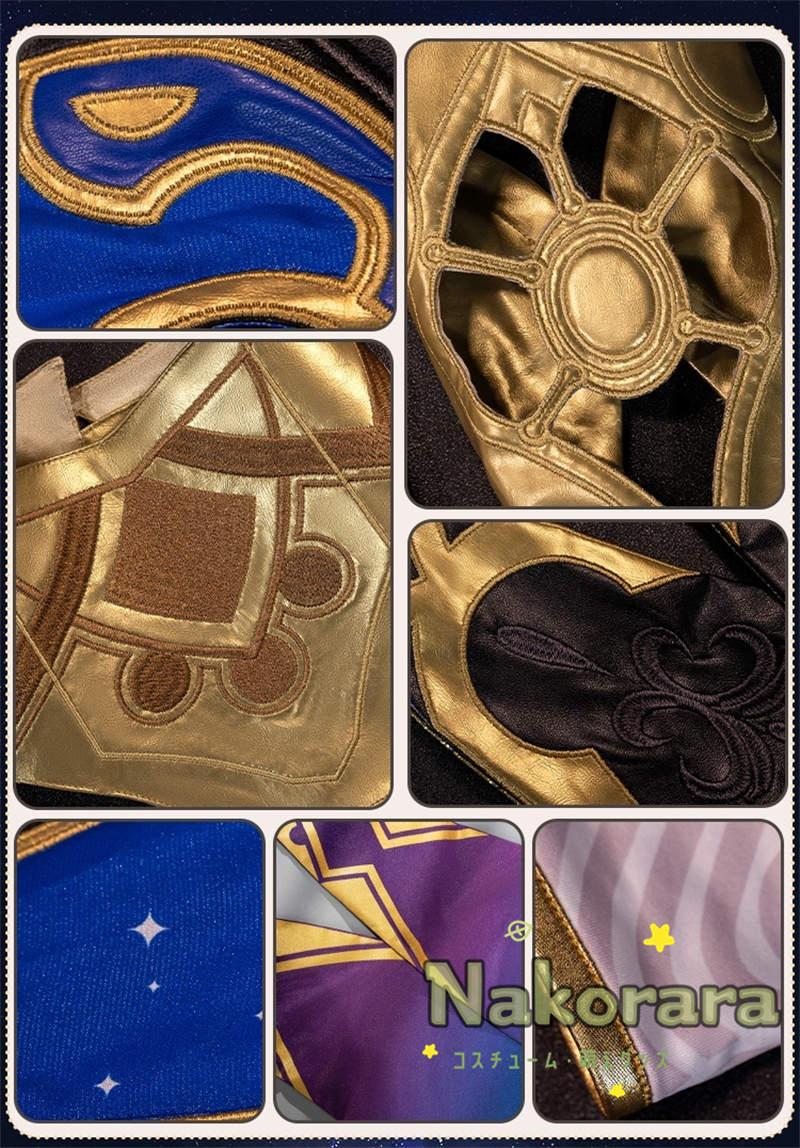 Nakorara 崩壊スターレイル サフェル コスプレ衣装 　3d樹脂製パーツ　セファリア　ウィッグ～シューズ追加可能　costume　Cipher 　仮装　사이퍼