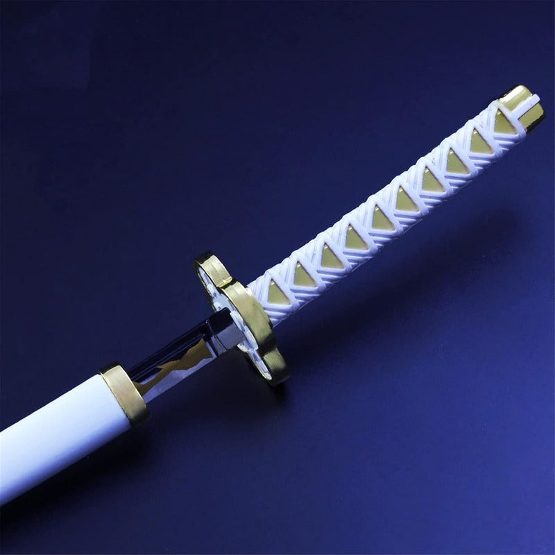 Nakorara　鬼滅の刃　我妻 善逸　日輪刀　26㎝　ダイキャスト製　ミニチュア　武器モデル　アクセサリー　装備品　あがつま ぜんいつ　工芸品　フィギュア　萌えグッズ