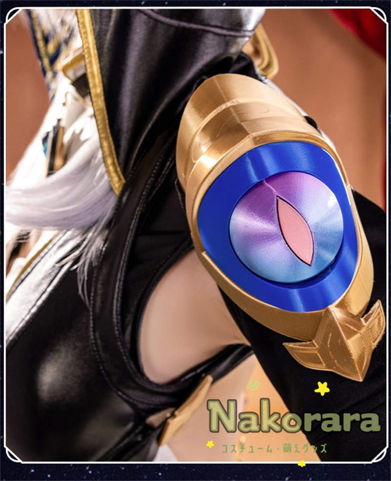 Nakorara 崩壊スターレイル サフェル コスプレ衣装 　3d樹脂製パーツ　セファリア　ウィッグ～シューズ追加可能　costume　Cipher 　仮装　사이퍼