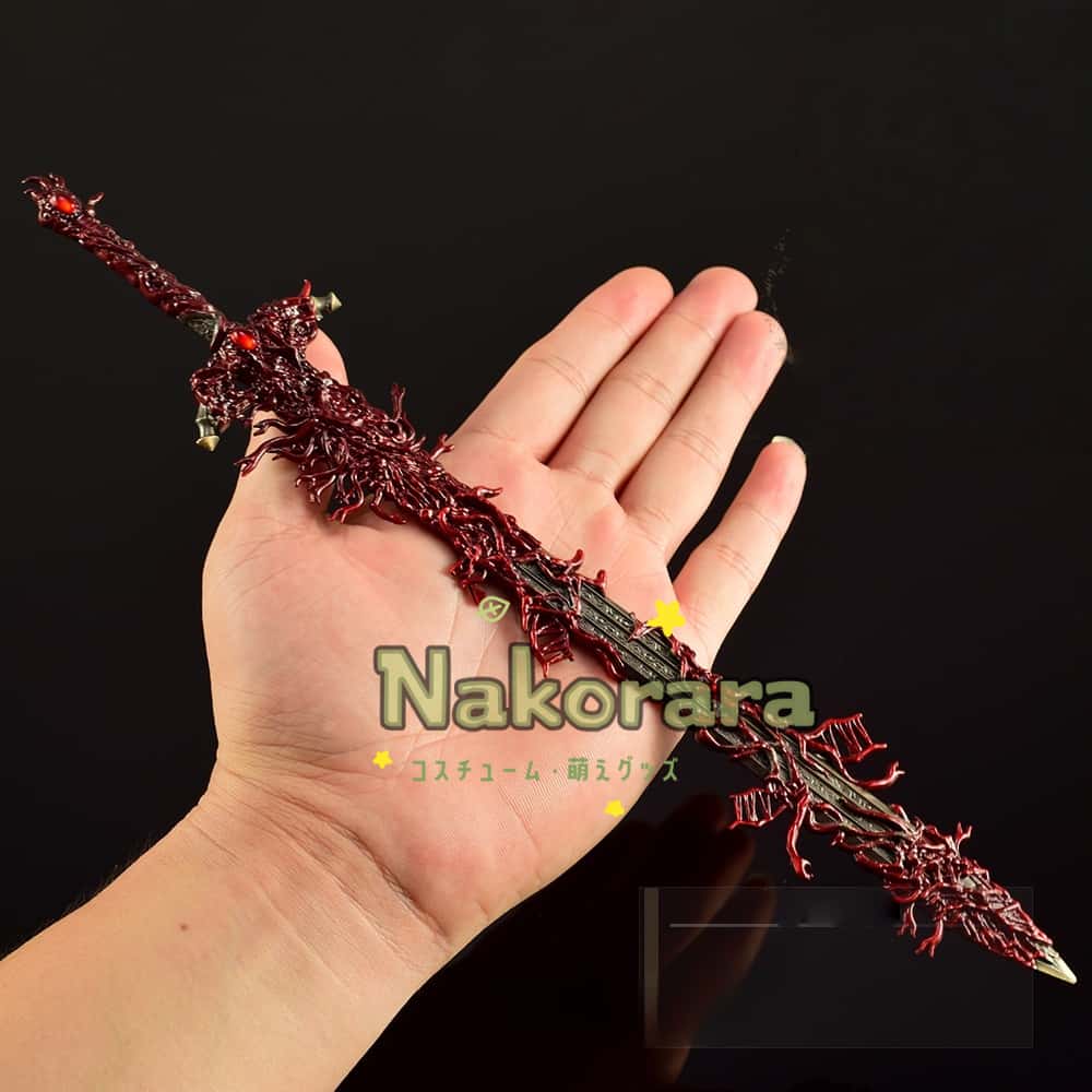 Nakorara　エルデンリング　冒涜の聖剣　ミニチュア　ダイキャスト製　武器モデル　冒涜の君主ライカード　アクセサリー　おもちゃ　印象グッズ