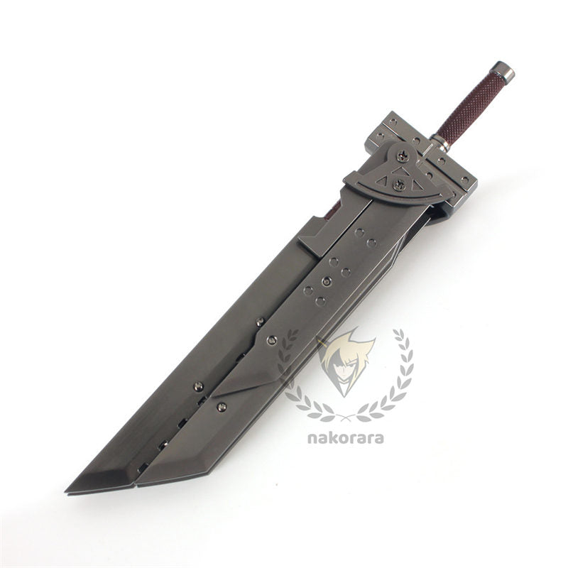 Nakorara ファイナルファンタジー 25cm　クラウドの愛剣　バスターソード　クラウド　ミニチュア　武器レプリカ　ダイキャスト製　FFシリーズ FFVII、FF7　