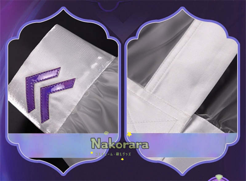 【最終処分】在庫限りで販売終了Nakorara　アークナイツ　エブラナ 　コスプレ衣装　Eblana　costume　ダブリン　髪飾り+2.2m尻尾+ウィッグ追加可能