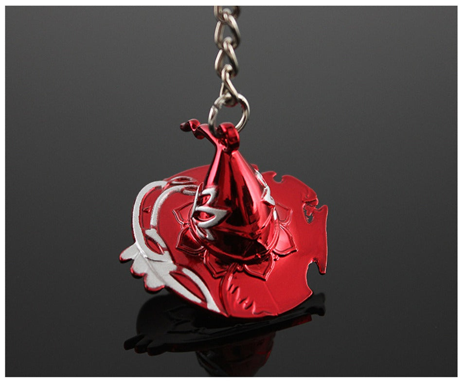 Nakorara 原神 聖遺物 魔女の帽　４cm　ミニチュア　武器モデル　萌えグッズ　アクセサリー　