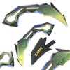 Nakorara VALORANT  ミニチュア　ヴァロラント VCT 2025 カラムビット　22cm 313g 緑色　武器モデル　アクセサリー　装備品　非実用性namini024