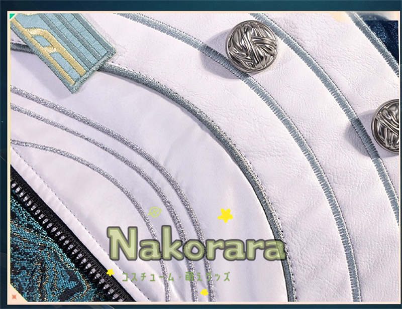 Nakorara　アークナイツ 　易くん　コスプレ衣装　角付き　costume　イベント　角付き　ウィッグ+武器追加可能　  大陸版