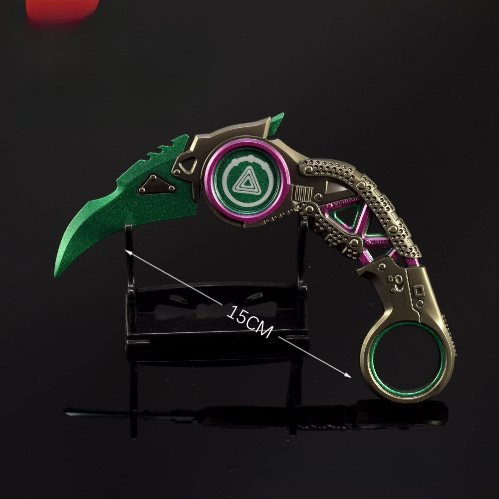 nakorara エーペックスレジェンズ ラプターズクロー 16cm カラムビット スパレジェ 武器モデル 実物化 武器ファン向け プレゼント お礼 武器 装備品 工芸品 塗装済み完成品武器モデル