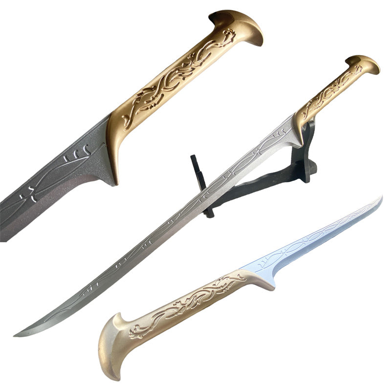 Nakorara 指輪物語 エルフ 剣 96cm PU製 西洋剣 武器レプリカ ナルシル剣 「ホビットの冒険」 # J.R.R.トールキ