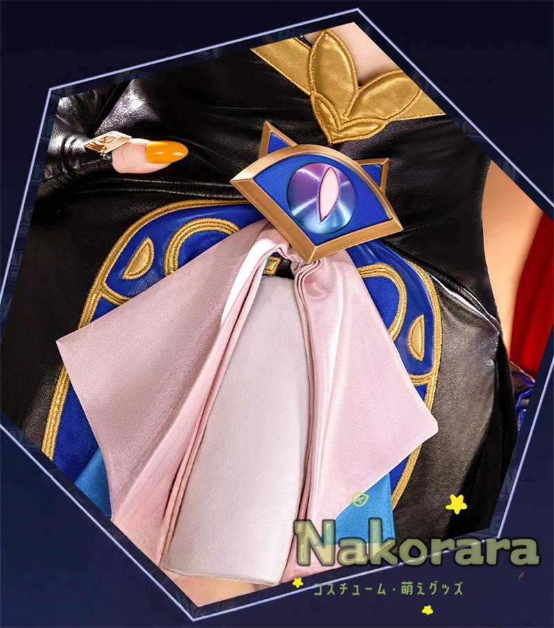 Nakorara 崩壊スターレイル サフェル コスプレ衣装 　3d樹脂製パーツ　セファリア　ウィッグ～シューズ追加可能　costume　Cipher 　仮装　사이퍼