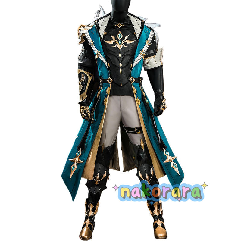 Nakorara 原神 ファルカ コスプレ衣装 3d樹脂パーツ コスチューム 北風