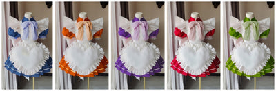 Nakorara 東京ミュウミュウ 全5人セットコスプレ衣装 | 桃宮 いちご藍沢 みんと  碧川 れた 黄 歩鈴  藤原 ざくろ赤井 りんご コスプレ衣装　ワンピース　舞台服