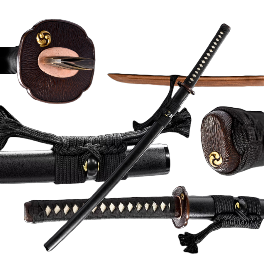 Nakorara 日本風 装飾品　鳳凰の羽　103cm Nakorara　サムライ用　日本刀　武器モデル　汎用刀　仕上げ模造刀　レプリカ　和風　コスプレ道具 唐風　模造刀　木刃　樹脂刃　工芸品　武士刀　サムライ　ソード　ハロウィン