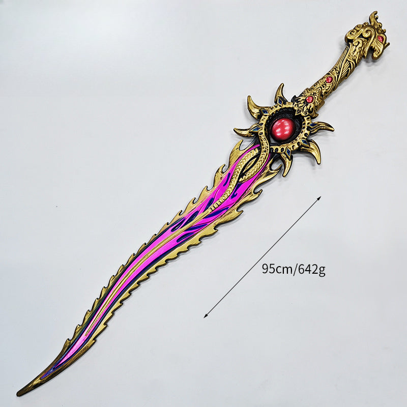 Nakorara　NARAKA: BLADEPOINT　ナイフ　短剣　武器　95cm　PU製　コスプレ道具　イベント　