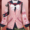Nakorara　ゼンレスゾーンゼロ　浮波柚葉　コスプレ衣装 怪啖屋　柚葉 セーラー服　鞄＋髪飾りセット　Ukinami Yuzuha　地雷系　狸の尻尾 かまちー追加　イベント　おもちゃ　狸ぬいぐるみ　