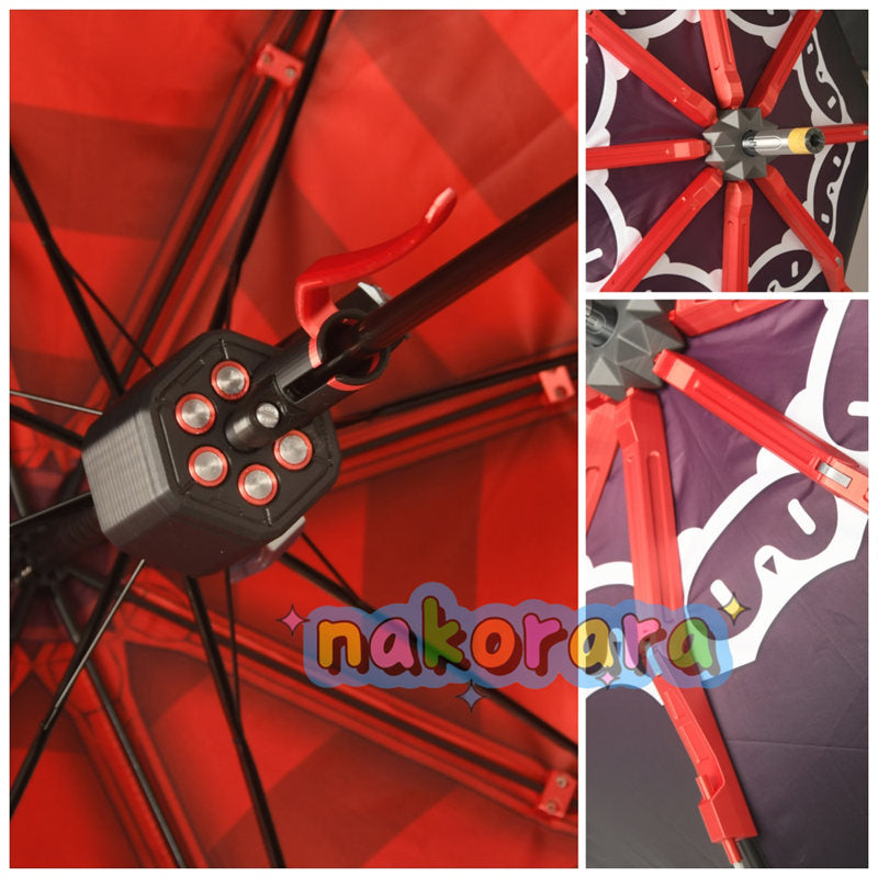 Nakorara ゼンレスゾーンゼロ　怪啖屋 浮波柚葉 　傘　コスプレ道具　Ukinami Yuzuha　PLA/ABS製・展開130cm イベント　