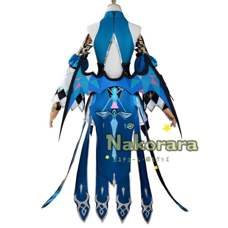 Nakorara　崩壊スターレイル　ケリュドラ　  炎冠　コスプレ衣装  駒を操る君主 Cerydra　cosplay　ハロウィン　翼付き　Nayf004