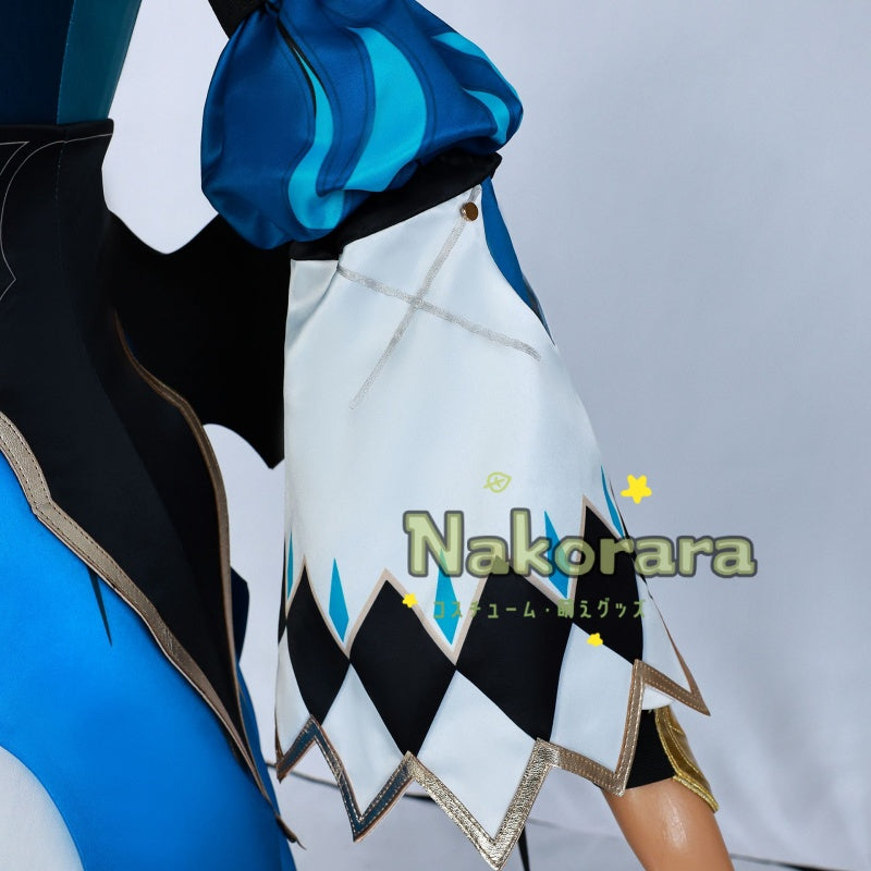 Nakorara　崩壊スターレイル　ケリュドラ　  炎冠　コスプレ衣装  駒を操る君主 Cerydra　cosplay　ハロウィン　翼付き　Nayf004