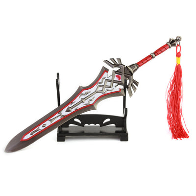 Nakorara　ゼルダの伝説　近衛の両手剣＋ハイリアの盾　2個セット　ダイキャスト製　おもちゃ　武器レプリカ　卓上装備品　イベント　武器モデル　塗装済み可動フィギュア