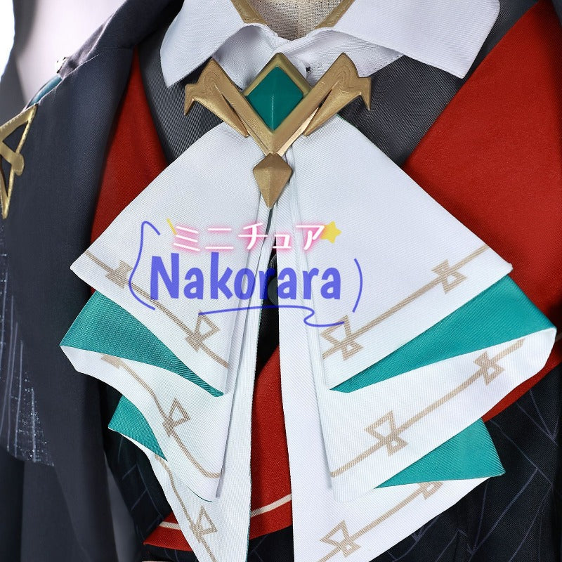 Nakorara　原神×KFC 限定コラボ　アルハイゼン＆カーヴェ コスプレ衣装　1:1完全再現 3D樹脂アクセ付き　復刻版
