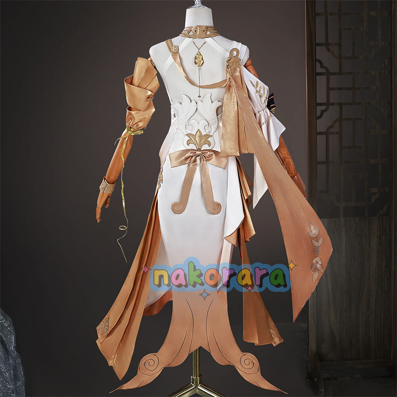 Nakorara 崩壊：スターレイル アグライア ワンピース　黄金裔　オンパロス/オクヘイマ　コスチューム　衣装　金属パーツ