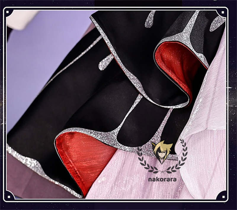 納品　Nakorara　崩壊:スターレイル　長夜月　コスプレ衣装　金属製パーツ　黄金裔　コス　에버나이트　Evernight　ウィッグ+シューズ+傘追加