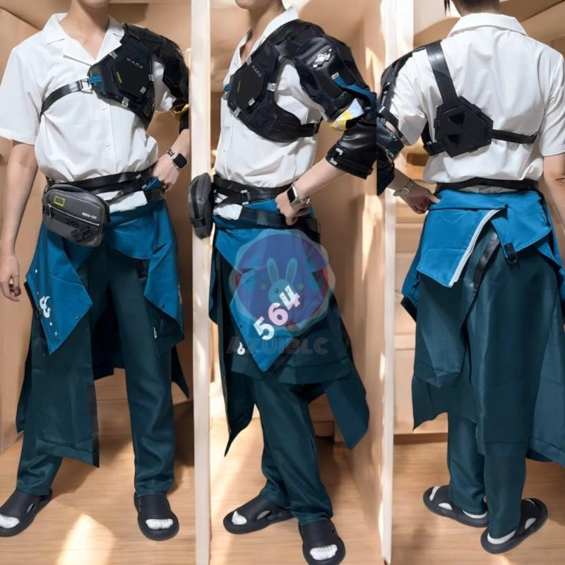 ゼンゼロ ZZZ　浅羽悠真 コスチュームセット 　コスプレ衣装 おしゃれ グッズ おしゃれ アニメ cosplay