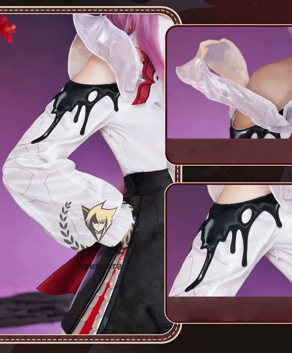 Nakorara　崩壊スターレイル　長夜月　コスプレ　記憶なのか　cosplay　金属製パーツ　三月なのか　靴カバー付き　黄金裔　オロニクス　ハロウィン　コスチュームnayf007