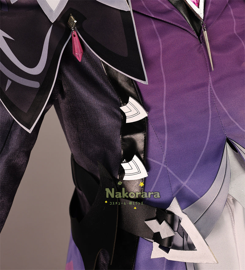 Nakorara 原神 ドゥリン コスプレ衣装　 毒龍ドゥリン   角と翼付   魔神任務 神の目　イベント　 イベント対応 ブーツ追加可能