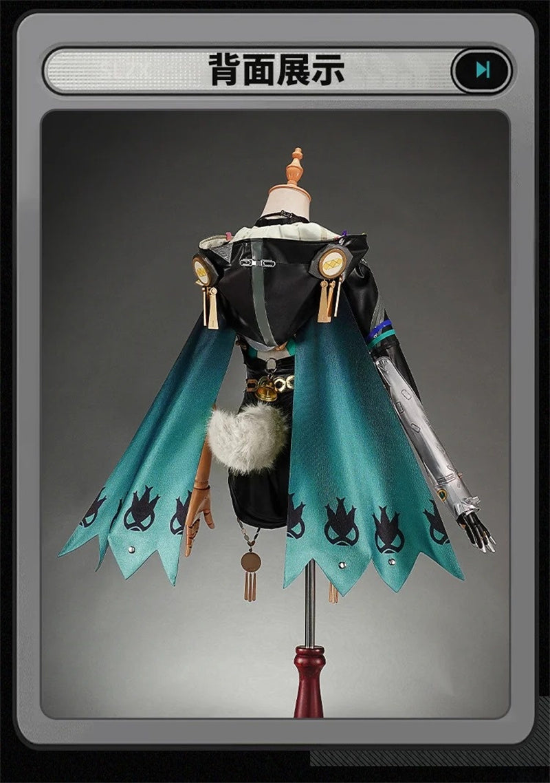 Nakorara ゼンレスゾーンゼロ ルシア・エロウェン コスプレ衣装 | 光る3Dバックパネル付属 | 公式色再現