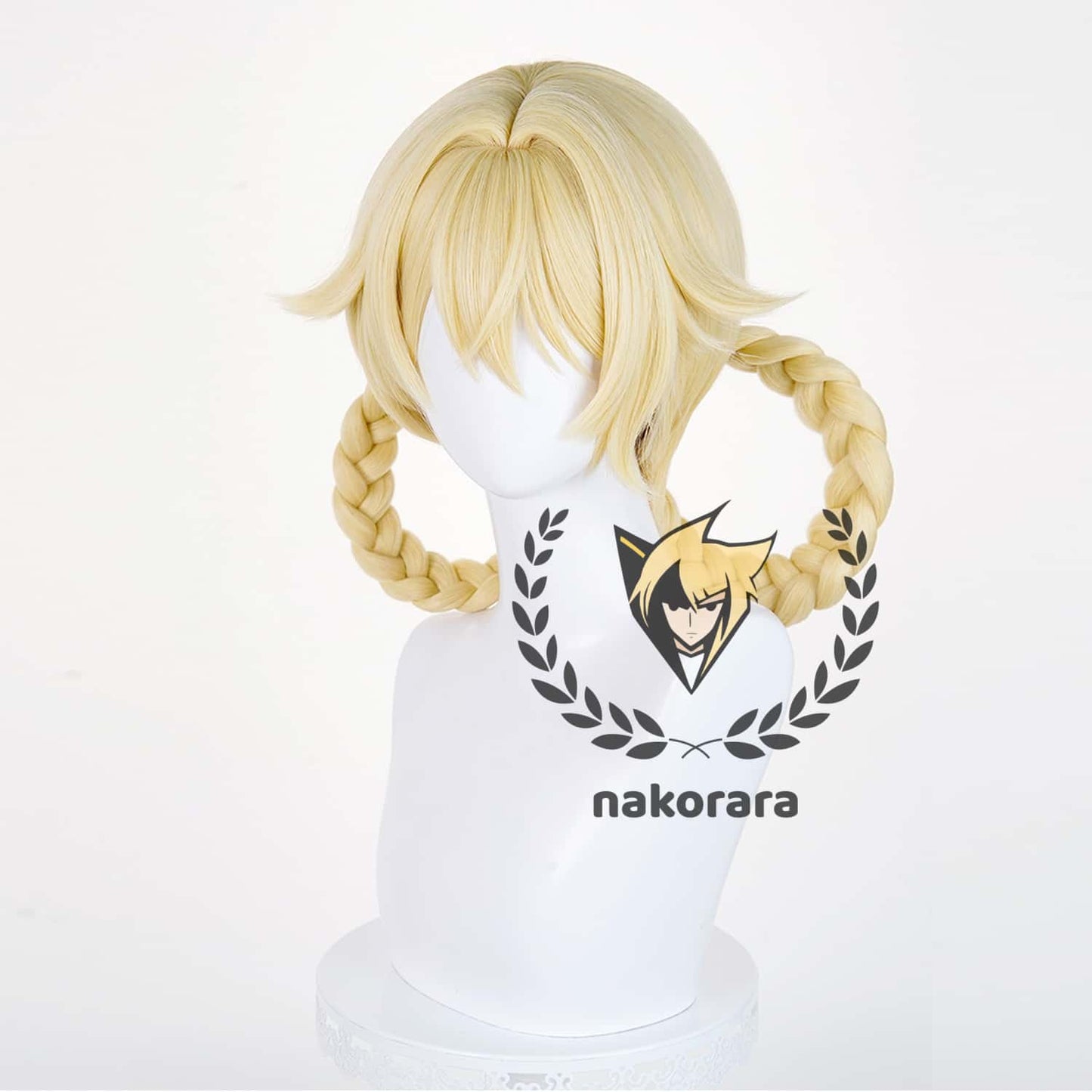 Nakorara　原神　ヤフォダ　ウィッグ　鬘　コスプレ道具　アクセサリー　Jahoda　ナド・クライ　ハロウィンnawig002