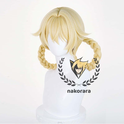 Nakorara　原神　ヤフォダ　ウィッグ　鬘　コスプレ道具　アクセサリー　Jahoda　ナド・クライ　ハロウィンnawig002