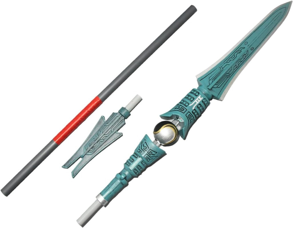 Nakorara 崩壊スターレイル 丹恒の槍 撃雲 195CM 武器 PU製 3パーツ分ける 剣 刀 武器 コスプレ道具 Cosplay コレクション グッズ コスプレ小物