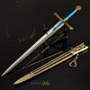 nakorara  エルデンリング カーリアの騎士剣 30cm ミニ武器モデル｜亜鉛合金製 キーホルダー兼用 コレクション/ディスプレイ用`