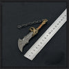 Nakorara ゴッド・オブ・ウォー ラグナロク God of War Kratos クレイトス 斧  手遊び  13cm ミニチュア　装備品 ダイキャスト製  東洋剣 武将 インテリア装備品 ゲーム ミニ武器 道具