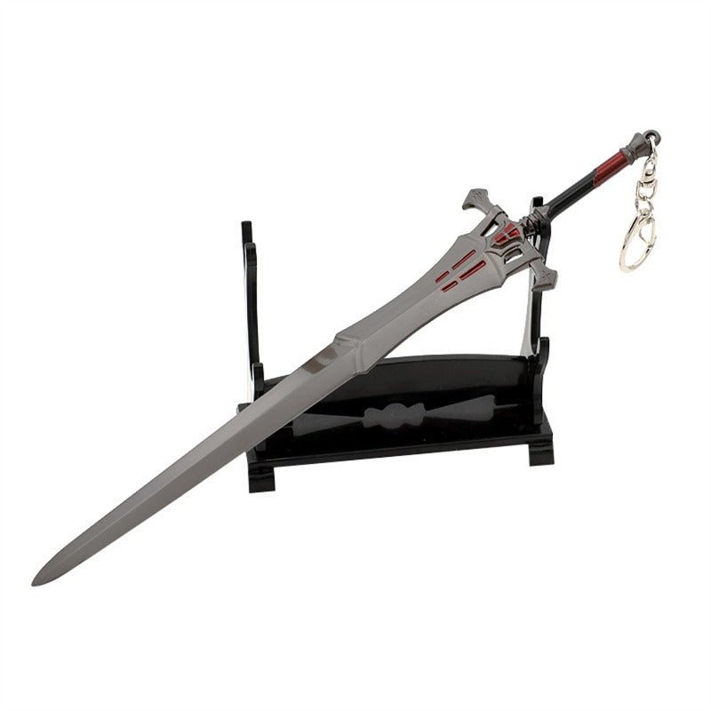 Nakorara ファイナルファンタジー ミニチュア アルテマウェポン 22cm 大剣　究極剣 バハムートの剣　オメガ　セフィロス 正宗　ハードブレイカー　合体剣 22cm 大剣 武器 クラウド・ストライフ FF7 おもちゃ 置物 キーホルダー FFVII  ダイキャスト製1/6ver