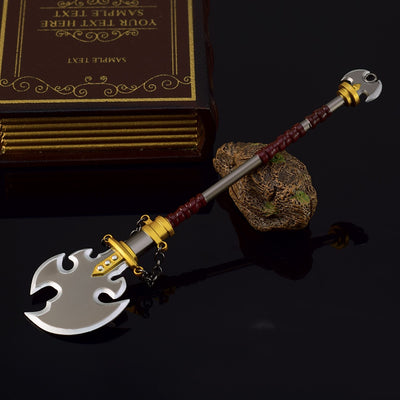 Nakorara　ゼルダの伝説 ミニチュア　獣神の槍　ミニ武器　22㎝　武器モデル　キーホルダー　ブレスオブザワイルド ｜ブレワイ