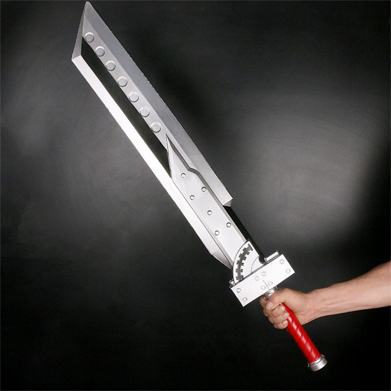 Nakorara  FF7 クラウド・ストライフ 合体剣 PU製 バスターソード コスプレ 装備 Cloud Strife ファイナル ファンタジー VII コスプレ 模造刀 模擬刀 観賞用 コレクション コスプレ道具 イベント プレゼント グッズ 道具 小物