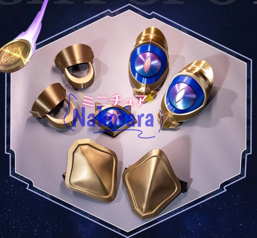 Nakorara 崩壊スターレイル　サフェル　Cipher　オンパロス　コスプレ衣装　コスチューム　イベント　3d樹脂パーツ＋尻尾付き