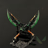 Nakorara ヴァロラント VALORANT ブレード・オブ・プライモーディア  19㎝　ミニチュア　ダイキャスト製　武器モデル　工芸品Na002