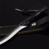 Nakoraraスカイリム Skyrim V 黒檀のダガー＋革 21cm 短剣 武器 グッズ ドラゴンボーン ドヴァーキン 刀掛台付き ジ・エルダー・スクロールズ・ファイブ・スカイリム 飾り 装備品 道具 合金製 武器モデル 観賞用 置物 ミニチュア 小道具 コレクション 道具 小物