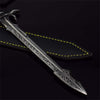 Nakoraraスカイリム Skyrim V 赤鷲の破滅 22cm 片手剣 武器 グッズ ドラゴンボーン ドヴァーキン 刀掛台付き ジ・エルダー・スクロールズ・ファイブ・スカイリム 飾り 装備品 道具 合金製 武器モデル 観賞用 置物 ミニチュア 小道具 コレクション 道具 小物