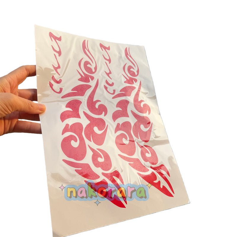 Nakorara ゼンゼロ 葉瞬光 転写タトゥーシール 28cm×8.5cm | ようしゅんこう 腿飾り　刺青 コスプレ道具　萌えグッズ