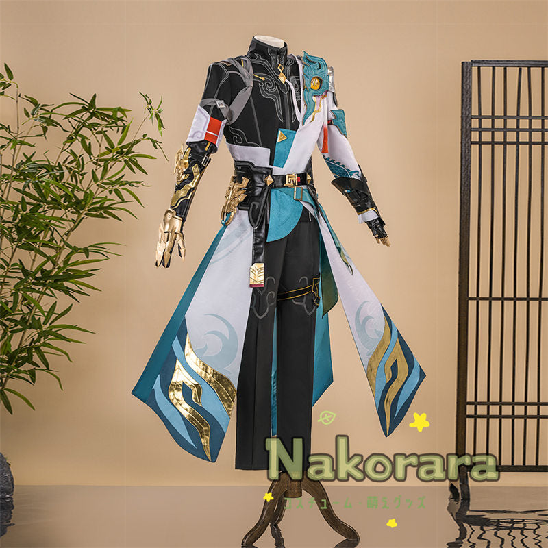 Nakorara 崩壊スターレイル 丹恒・騰荒 伏竜 コスプレ衣装　イベント　角、尻尾追加可能　ハロウィン