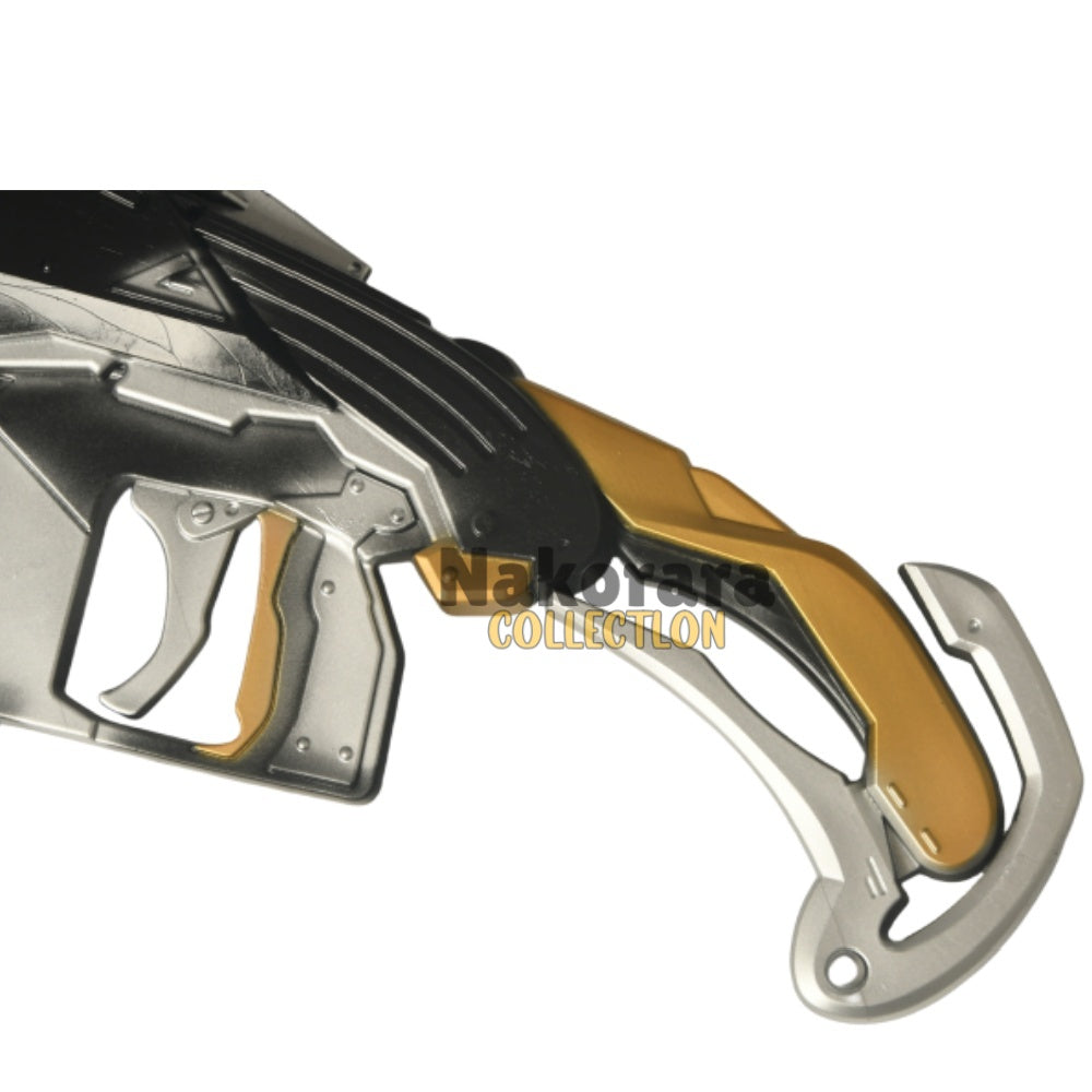 Nakorara ゼンレスゾーンゼロ トリガー ハンドガン レプリカ PU樹脂製 80cm実心 3D立体彫刻 ゲーム完全再現 展示用/COSプレ対応