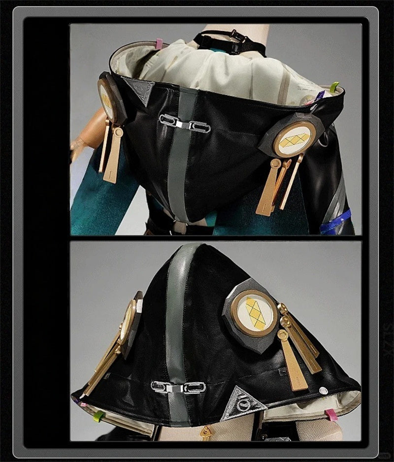 Nakorara ゼンレスゾーンゼロ ルシア・エロウェン コスプレ衣装 | 光る3Dバックパネル付属 | 公式色再現