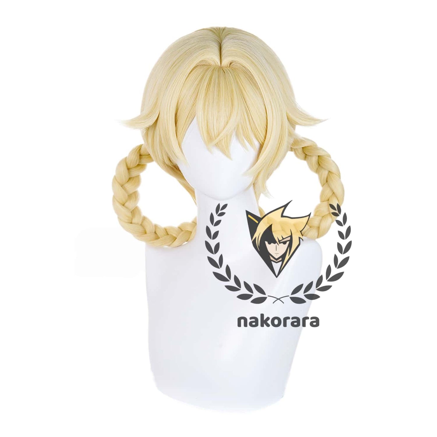 Nakorara　原神　ヤフォダ　ウィッグ　鬘　コスプレ道具　アクセサリー　Jahoda　ナド・クライ　ハロウィンnawig002